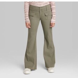 Wild Fable Olive Boot Cut Pants